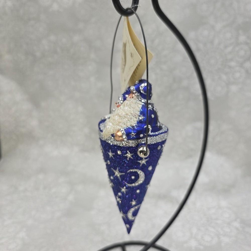 Patricia Breen "Victorian Candy Cone Night Sky" Christmas Ornament 2580 VTG 2005 - Picture 6 of 11